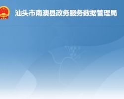 汕頭市南澳縣政務服務數據