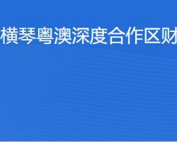 橫琴粵澳深度合作區?財政